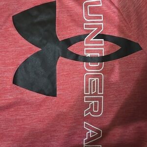 Under Armour Kids Red Short Sleeve Tee